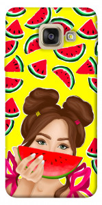 Чохол Watermelon girl для Galaxy A5 (2017)