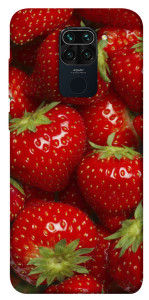 Чехол Спелая клубника для Xiaomi Redmi Note 9