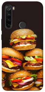 Чохол Соковиті бургери для Xiaomi Redmi Note 8T