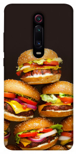 Чехол Сочные бургеры для Xiaomi Redmi K20