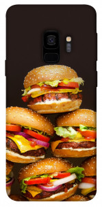 Чехол Сочные бургеры для Galaxy S9