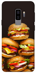 Чехол Сочные бургеры для Galaxy S9+