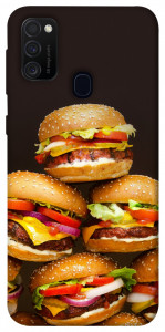 Чехол Сочные бургеры для Samsung Galaxy M30s