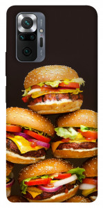 Чехол Сочные бургеры для Xiaomi Redmi Note 10 Pro