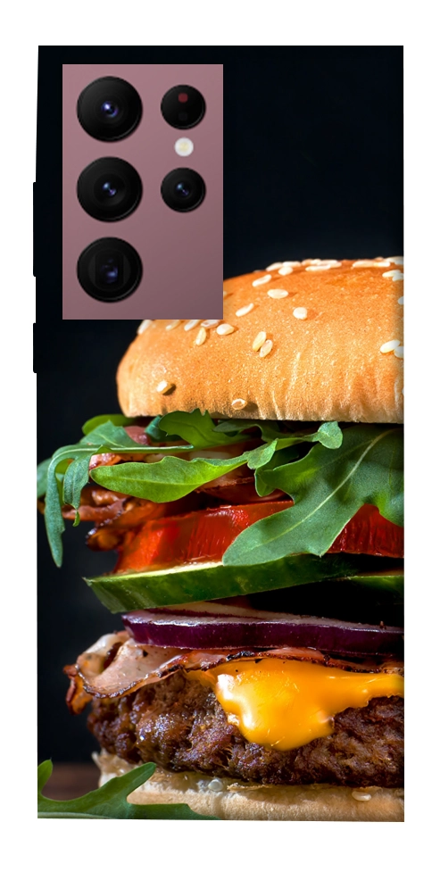 Чохол Бургер для Galaxy S22 Ultra