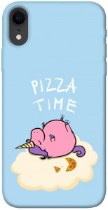 Чохол Pizza time для iPhone XR