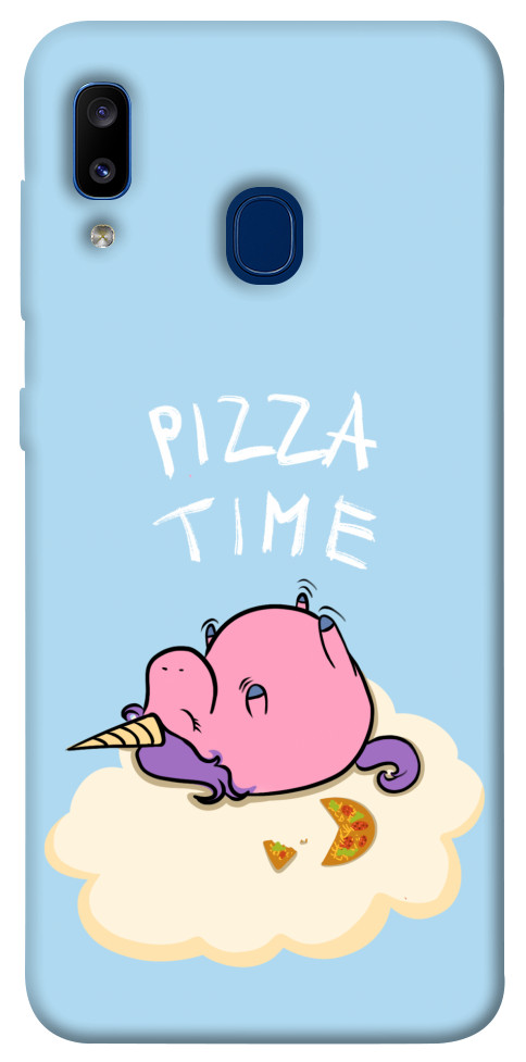 Чехол Pizza time для Galaxy A20 (2019)
