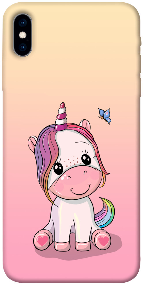 Чохол Сute unicorn для iPhone XS