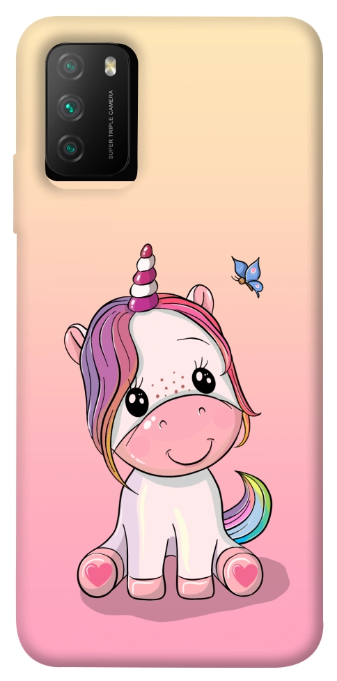 Чехол Сute unicorn для Xiaomi Poco M3