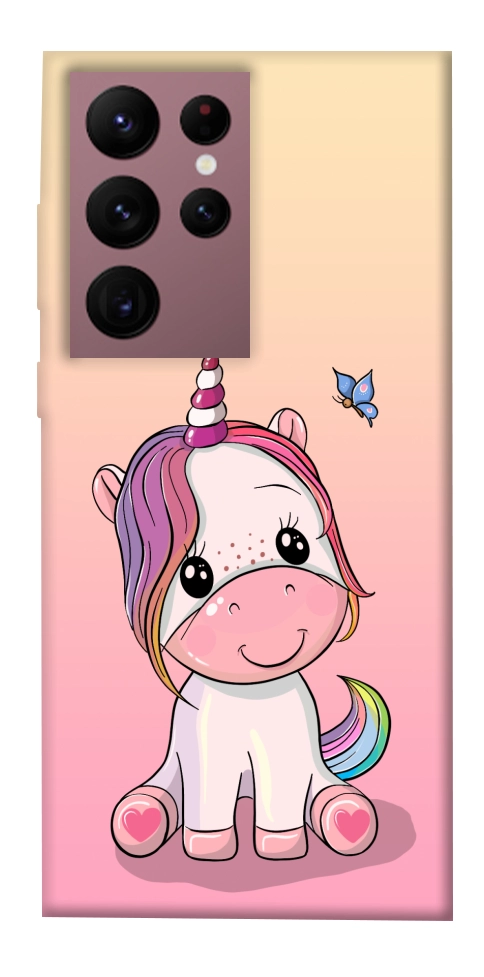 Чохол Сute unicorn для Galaxy S22 Ultra