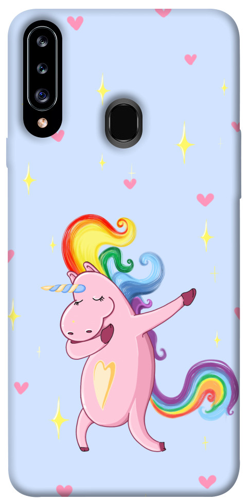 Чехол Unicorn party для Galaxy A20s (2019)