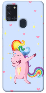 Чохол Unicorn party для Galaxy A21s (2020)