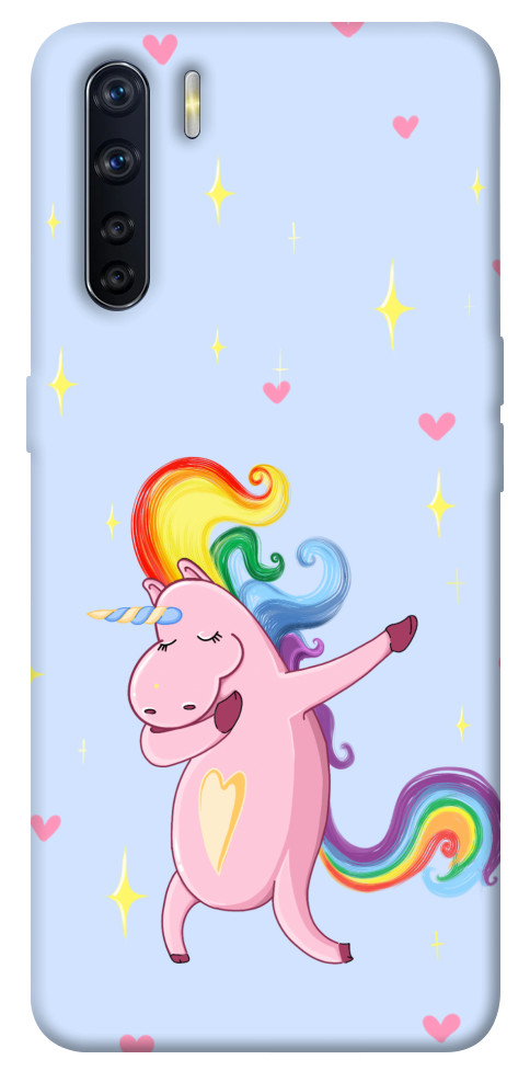 Чохол Unicorn party для Oppo A91