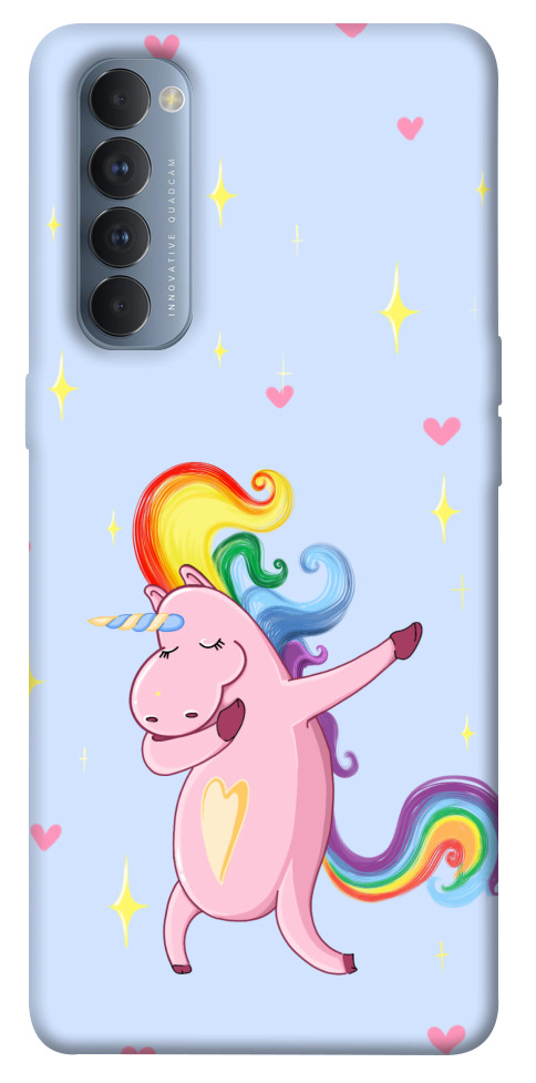 Чехол Unicorn party для Oppo Reno 4 Pro