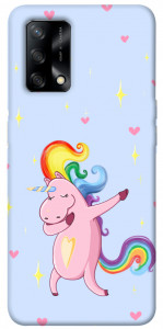 Чехол Unicorn party для Oppo A74 4G