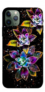 Чехол Flowers on black для iPhone 11 Pro