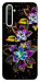 Чохол Flowers on black для Realme 6