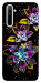 Чохол Flowers on black для Realme 6