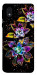 Чехол Flowers on black для Galaxy M01 Core