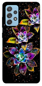 Чехол Flowers on black для Samsung Galaxy A52 5G