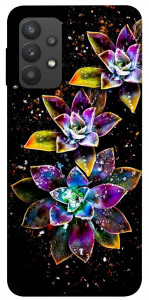 Чохол Flowers on black для Galaxy A32 4G