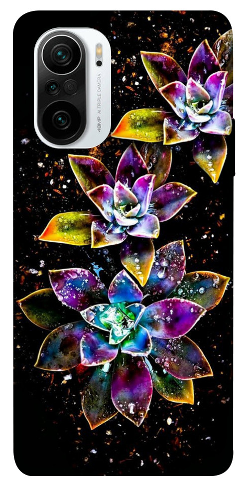 Чохол Flowers on black для Xiaomi Mi 11i