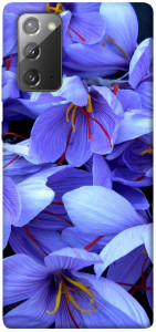 Чехол Фиолетовый сад для Galaxy Note 20