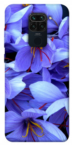 Чехол Фиолетовый сад для Xiaomi Redmi Note 9