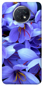 Чехол Фиолетовый сад для Xiaomi Redmi Note 9T