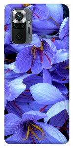 Чехол Фиолетовый сад для Xiaomi Redmi Note 10 Pro