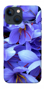 Чехол Фиолетовый сад для iPhone 13 mini
