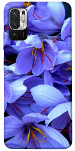 Чехол Фиолетовый сад для Xiaomi Redmi Note 10 5G