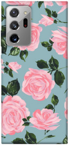 Чехол Розовый принт для Galaxy Note 20 Ultra