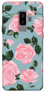 Чехол Розовый принт для Galaxy S9+