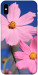 Чехол Розовая ромашка для iPhone XS