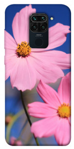 Чехол Розовая ромашка для Xiaomi Redmi Note 9