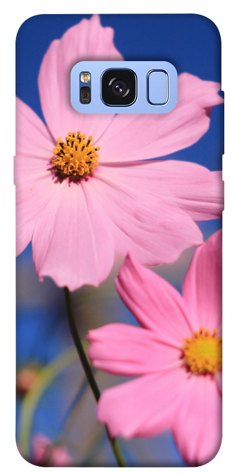 Чехол Розовая ромашка для Galaxy S8 (G950)