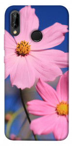 Чехол Розовая ромашка для Huawei P20 Lite