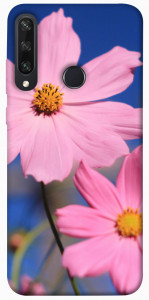 Чехол Розовая ромашка для Huawei Y6p