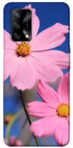 Чехол Розовая ромашка для Oppo A74 4G
