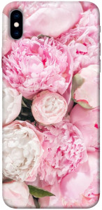 Чехол Pink peonies для iPhone XS Max