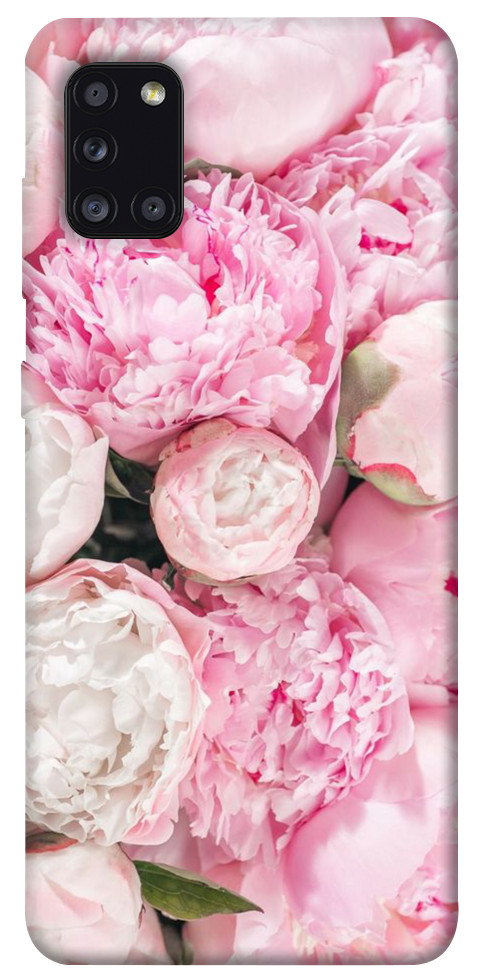 Чехол Pink peonies для Galaxy A31 (2020)