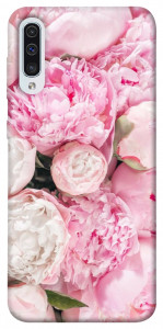 Чохол Pink peonies для Samsung Galaxy A50 (A505F)