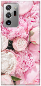 Чохол Pink peonies для Galaxy Note 20 Ultra