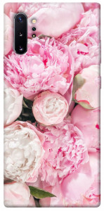 Чехол Pink peonies для Galaxy Note 10+ (2019)