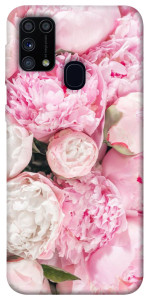 Чохол Pink peonies для Galaxy M31 (2020)