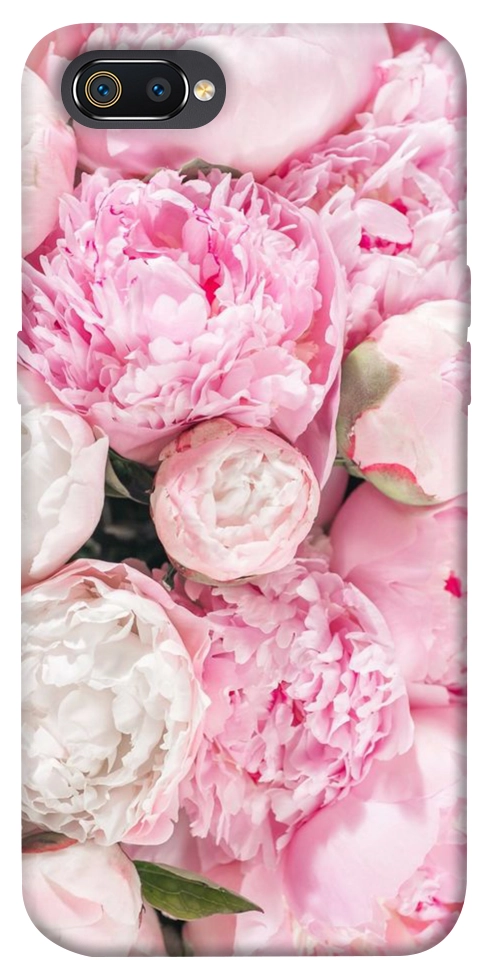 Чехол Pink peonies для Realme C2