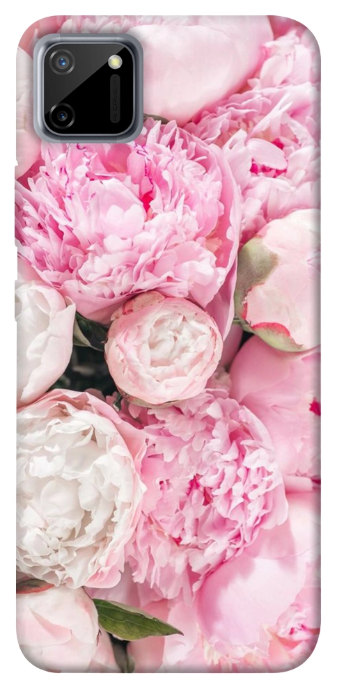 Чехол Pink peonies для Realme C11