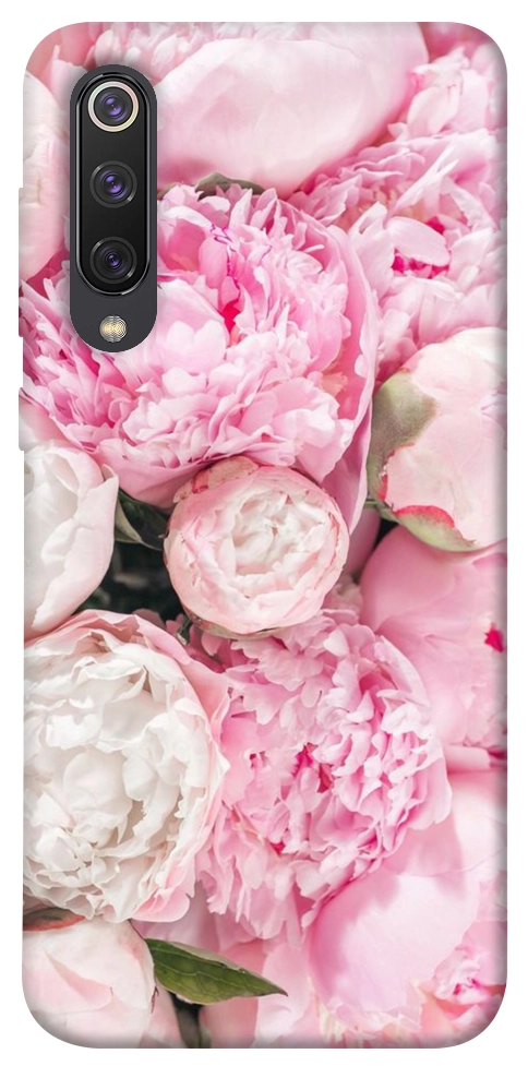 Чехол Pink peonies для Xiaomi Mi 9 SE