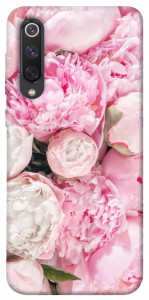 Чехол Pink peonies для Xiaomi Mi 9 SE